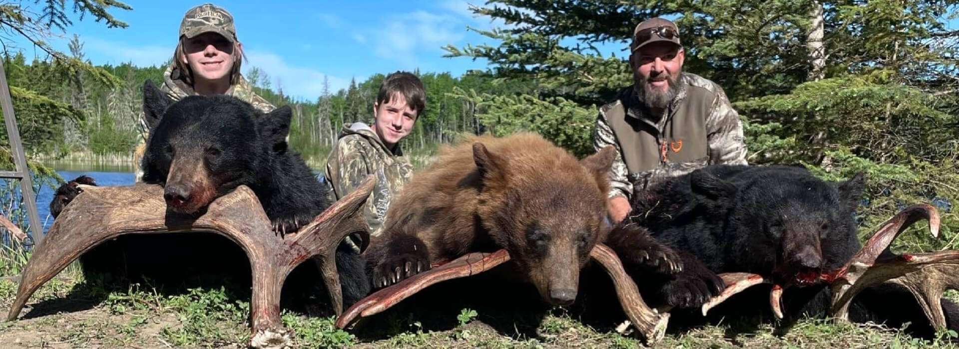 Guided Spring Black Bear Hunts in Alberta, Canada